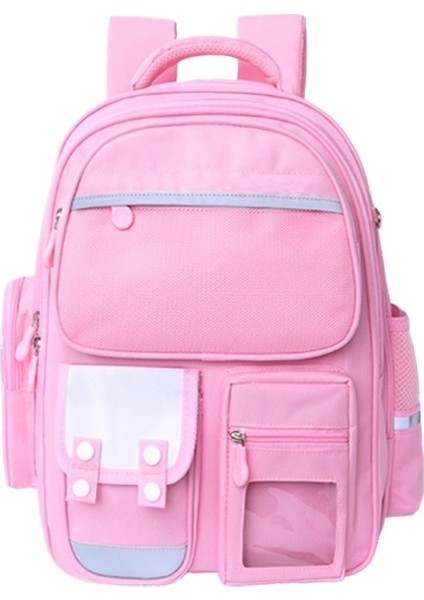 Ilkokul Öğrencileri, Kız ve Erkek Çocuklar Için Kamburluğa Dayanıklı Okul Çantaları, Su Geçirmez, Büyük Kapasiteli, Su Geçirmez, Yükü Azaltan, Yansıtıcı Sırt Çantaları (Yurt Dışından)