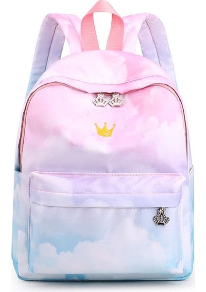 Kızlar Ilkokul Çantası Sevimli Prenses Sırt Çantası Büyük Kapasiteli (Yurt Dışından)