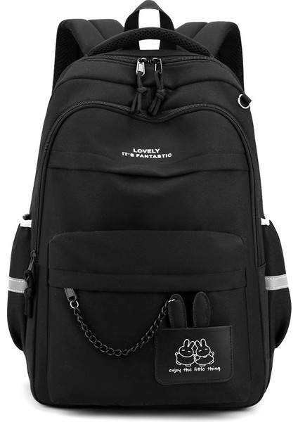 Orta ve Lise Öğrencileri Için Yeni Okul Çantası, Orman Tarzı Modaya Uygun Düz Renk Sırt Çantası, Japon Tarzı Küçük Taze Kız Rahat Sırt Çantası (Yurt Dışından)