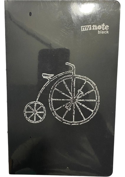 Mynote Black Sırtı Açık Defter 13X21 144YP Çizgisiz - Granbi Bisiklet