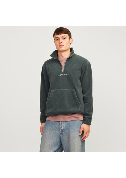 Erkek Fermuar Yakali Polar Sweatshirt - Vesterbro modelleri
