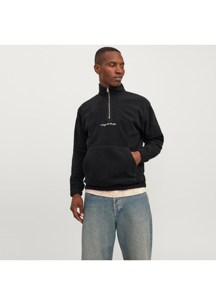 Erkek Fermuar Yakali Polar Sweatshirt - Vesterbro modelleri