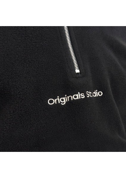 Erkek Fermuar Yakali Polar Sweatshirt - Vesterbro indirimleri