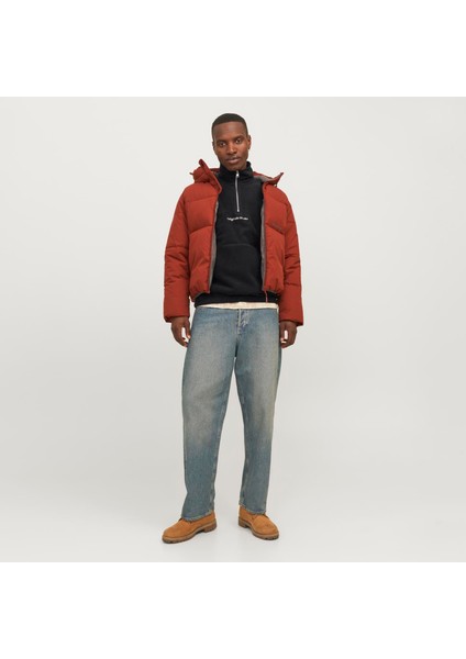 Erkek Fermuar Yakali Polar Sweatshirt - Vesterbro indirimleri