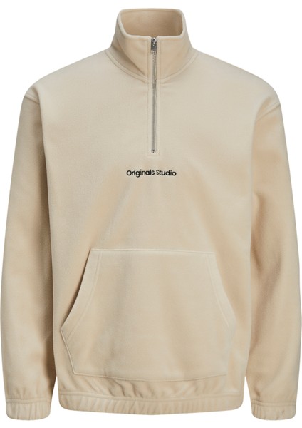 Erkek Fermuar Yakali Polar Sweatshirt - Vesterbro fırsatları