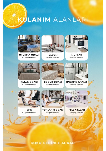 Citrus Soleia Parfümlü Oda ve Çamaşır Spreyi Ortam ve Kumaş Kokusu Premium Room Spray 350ml fiyatları