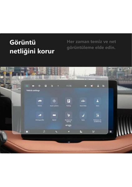 Skoda Kodiaq 13 Inç Mat Ekran Koruyucu Multimedya Şeffaf fırsatları