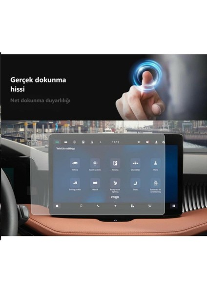 Skoda Kodiaq 13 Inç Mat Ekran Koruyucu Multimedya Şeffaf indirimleri