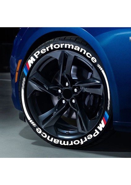 Lastik Yazısı Motosiklet ve Otomobil Şerit 2.5 cm Proseries ™ 16 Adet + Tutkal