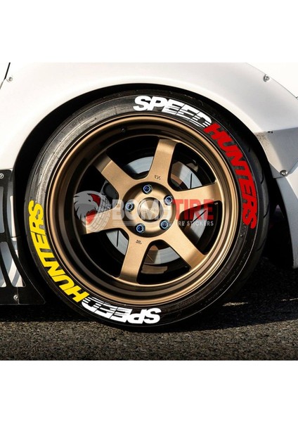 3D Lastik Yazısı Speedhunter 2.5 cm Orijinal Ürün 4 Adet Solmaz Araç Motorsiklet Lastik Stiker fiyatları