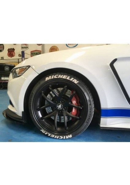 Lastik Yazısı Mıchelın 8 Adet Orijinal 1.sınıf Kalite Solmaz Araç Motorsiklet Yazı Stiker Seti