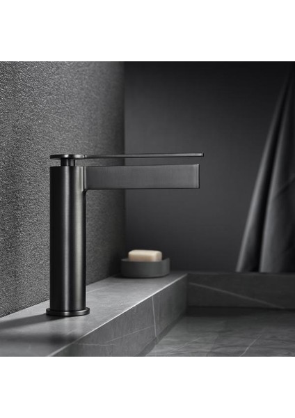 FJ-6015 Mat Siyah Lavabo Bataryası modelleri