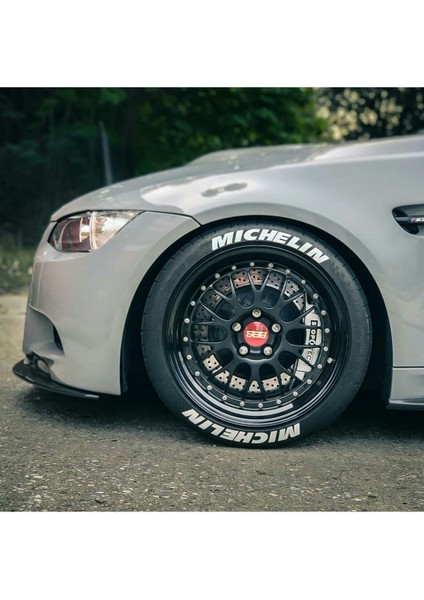 Lastik Yazısı Michelin Orijinal Ürün 4 Adet Motorsiklet ve Araba Sticker ®