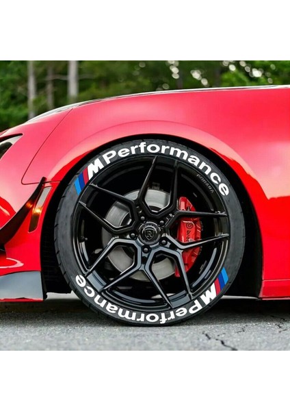 M Performance Beyaz Kalıcı Lastik Yazısı M Power Sticker 4 Kit. fiyatları
