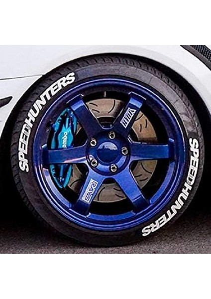Speed Hunters Lastik Yazısı Motosiklet ve Otomobil Speedhunte Lastik Yazısı Sticker