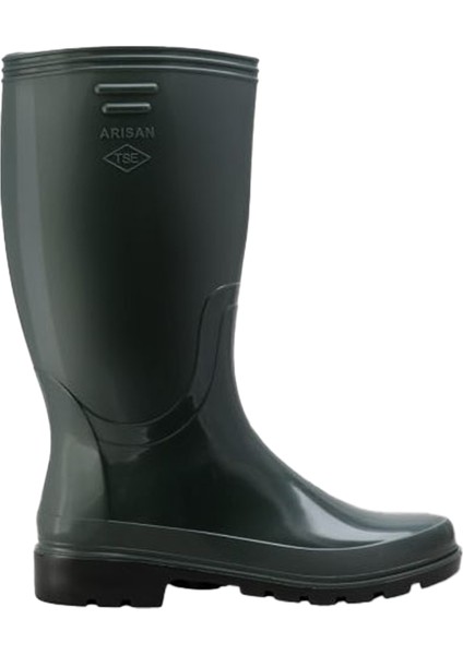 Yeşil O4 Çizme Reçber Çizme İnşaat-İş Güvenlik-Balıkçı Çelik Burunsuz Çizme