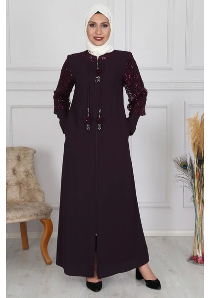 Pul Detay Ferace Mor MC1006