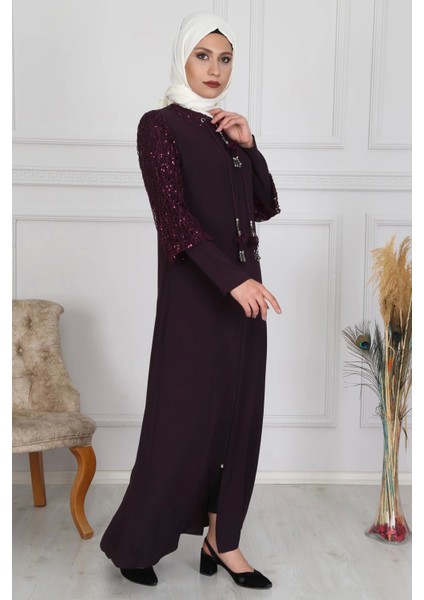 Pul Detay Ferace Mor MC1006 fırsatları