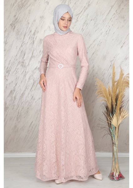 Ahunisa Tanem Abiye Pudra 6525 modelleri