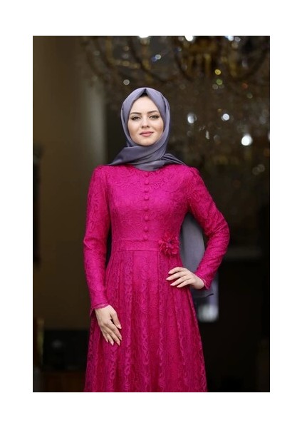 Ahunisa Henna Abiye Fuşya 5646 indirimleri