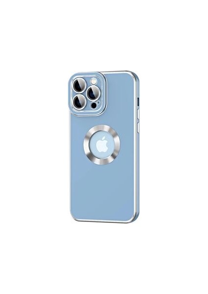 iPhone 12 Pro Kılıf Logo Detaylı Şık ve Parlak Kongo Kapak