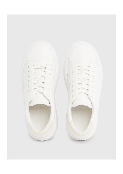 Flatform Cupsole Bağcıklı Sneaker