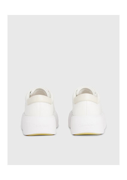 Flatform Cupsole Bağcıklı Sneaker