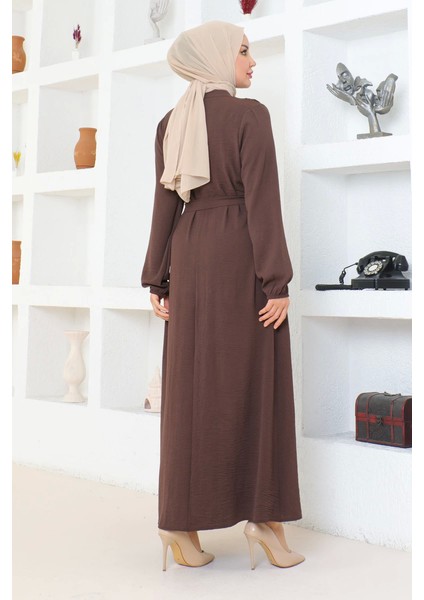 Elbise Koyu Kahverengi 202 indirimleri