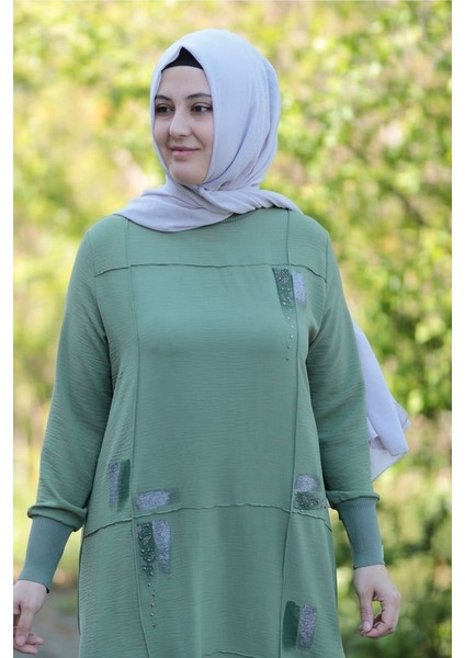 Büyük Beden Sim Detay Ribanalı Elbise fiyatları