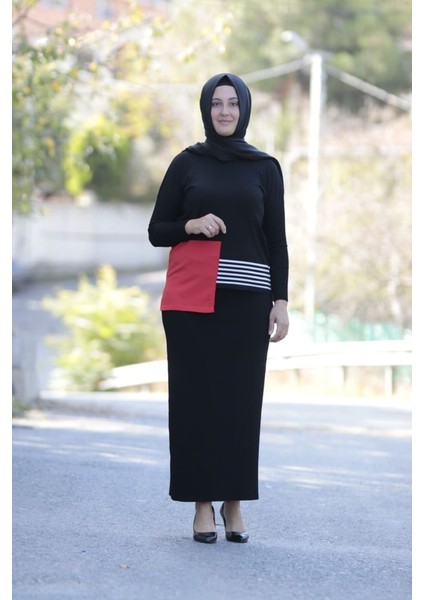 Merserize Soğuk Rayon Iplik Perfect Etek Bluz Ikili Takım