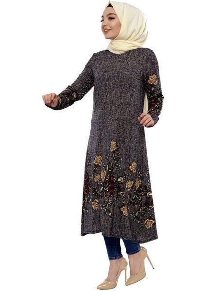 Işlemeli Krep Şal modelleri