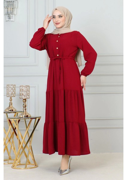 Elbise Bordo 201