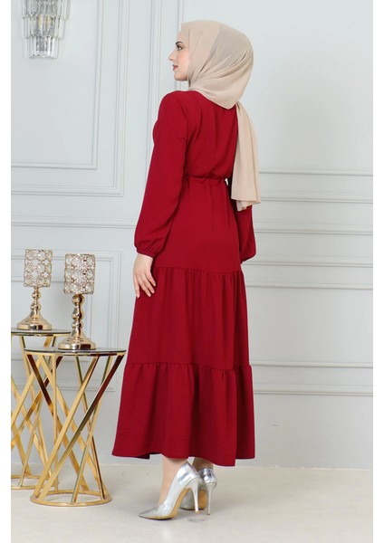 Elbise Bordo 201 modelleri