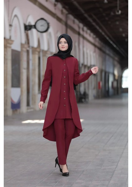 Dilay Ikili Takım Bordo 5320 fiyatları