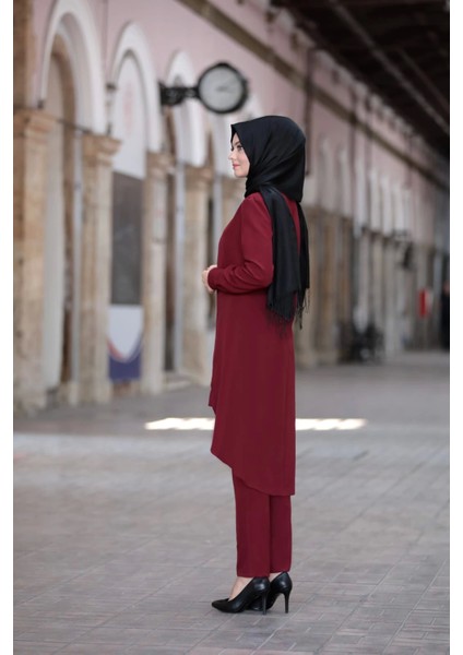 Dilay Ikili Takım Bordo 5320 modelleri