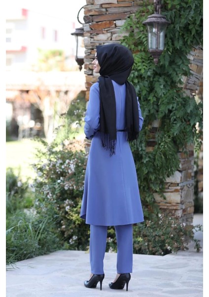 Pileli Takım Elbise MC0035 Indigo modelleri