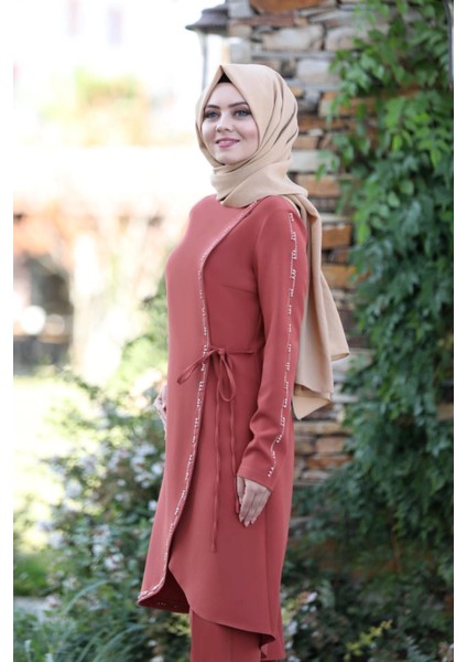 Boncuk Işlemeli Takım Mdc 5434 Mercan