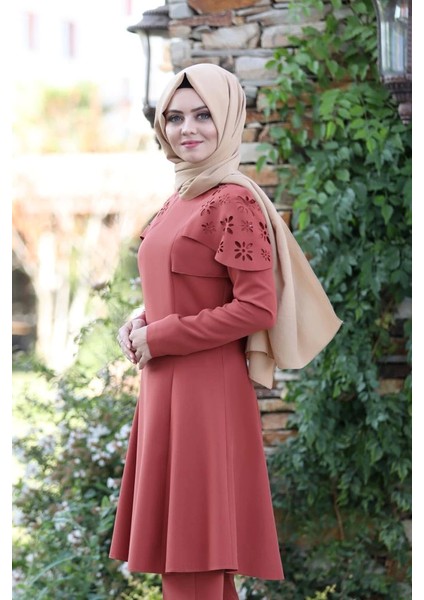Pelerinli Takım Elbise MC0034 Kiremit fiyatları