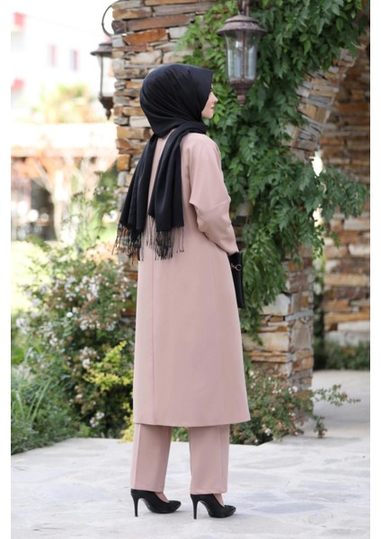 Bağcık Detay Ikili Takım Mdc 5561 Pudra modelleri