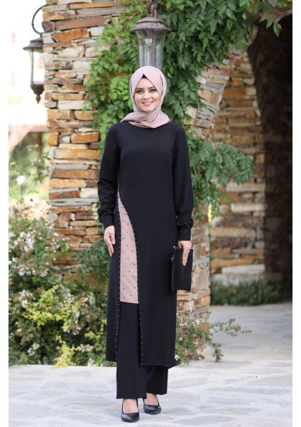 Yırtmaç Detaylı Takım Mdc 1133 Siyah