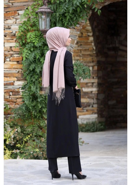 Yırtmaç Detaylı Takım Mdc 1133 Siyah modelleri