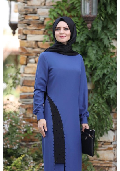 Yırtmaç Detaylı Takım Mdc 1133 Indigo fiyatları