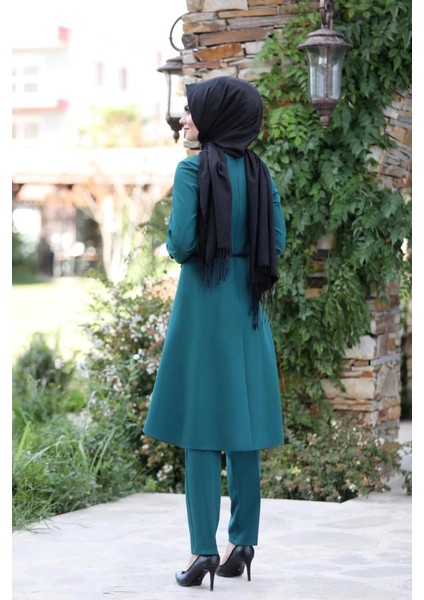 Pileli Takım Elbise MC0035 Petrol modelleri