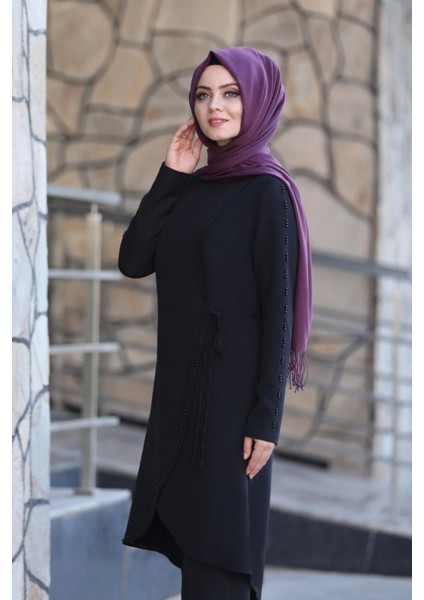 Boncuk Işlemeli Takım Mdc 5434 Siyah