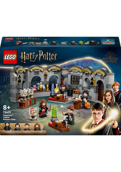 LEGO® Harry Potter™ Hogwarts™ Şatosu: İksir Dersi 76431 - 8 Yaş ve Üzeri Çocuklar için Koleksiyonluk Yaratıcı Oyuncak Yapım Seti (397 Parça)