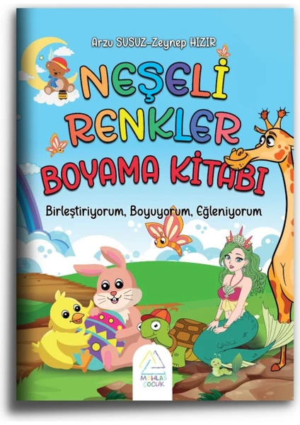 Neşeli Renkler Boyama Kitabı