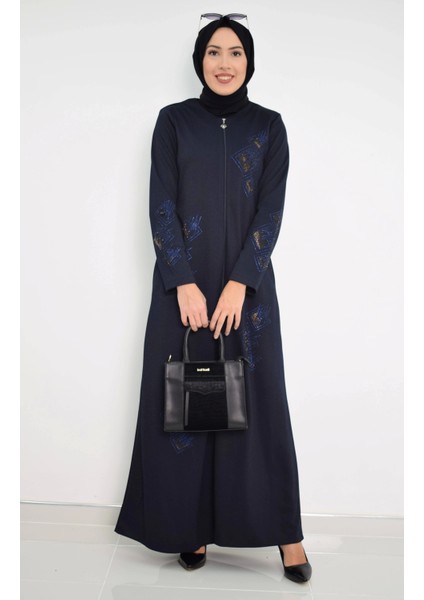 Nakışlı Ferace Mdc 2031 Lacivert fiyatları