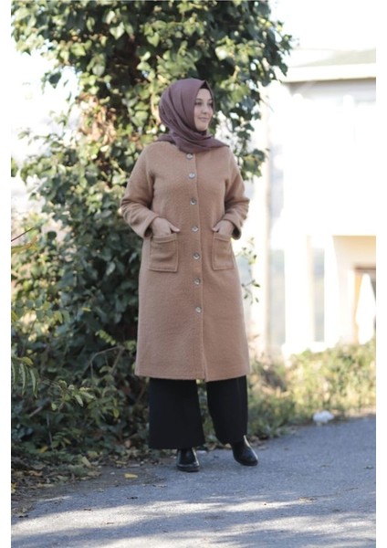 Büyük Beden Italy Premium Düğmeli Giy Çık Ceket Kap