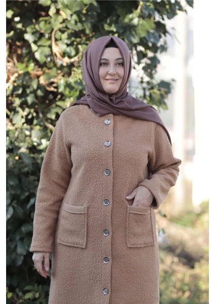 Büyük Beden Italy Premium Düğmeli Giy Çık Ceket Kap