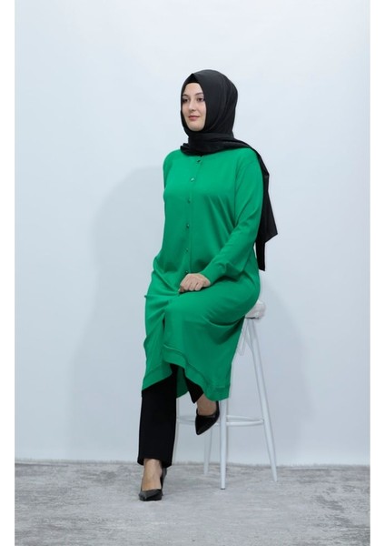 Büyük Bedenmerserize Soğuk Rayon Iplik Perfect Düğmeli Hırka Triko Giy Çık